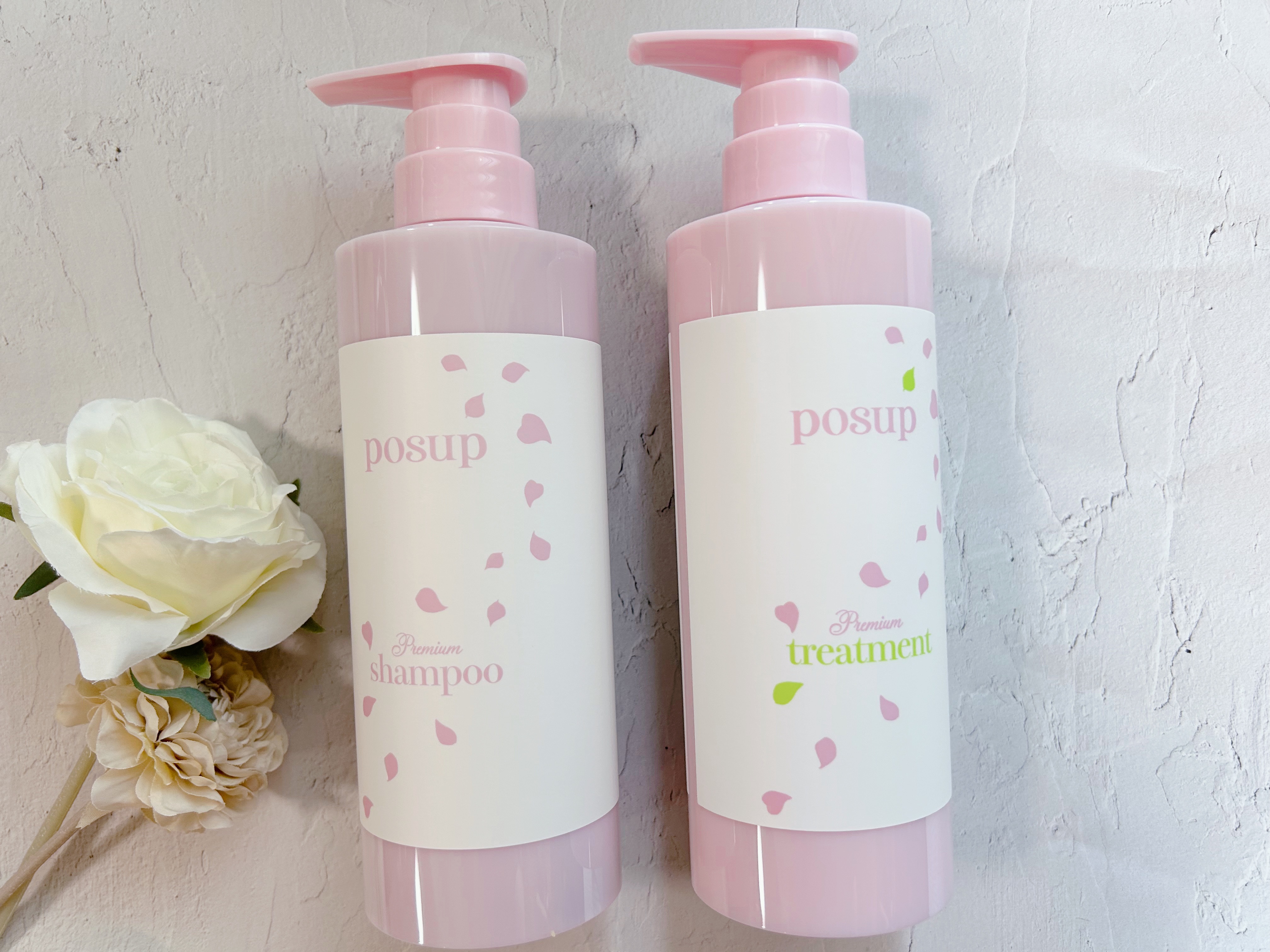 ポスプ プレミアムシャンプー/プレミアムトリートメント/posup/市販シャンプーを使ったクチコミ（1枚目）