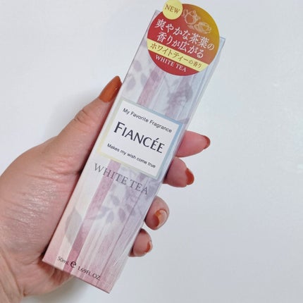 ボディミスト ホワイトティーの香り/フィアンセ/香水を使ったクチコミ(4枚目)