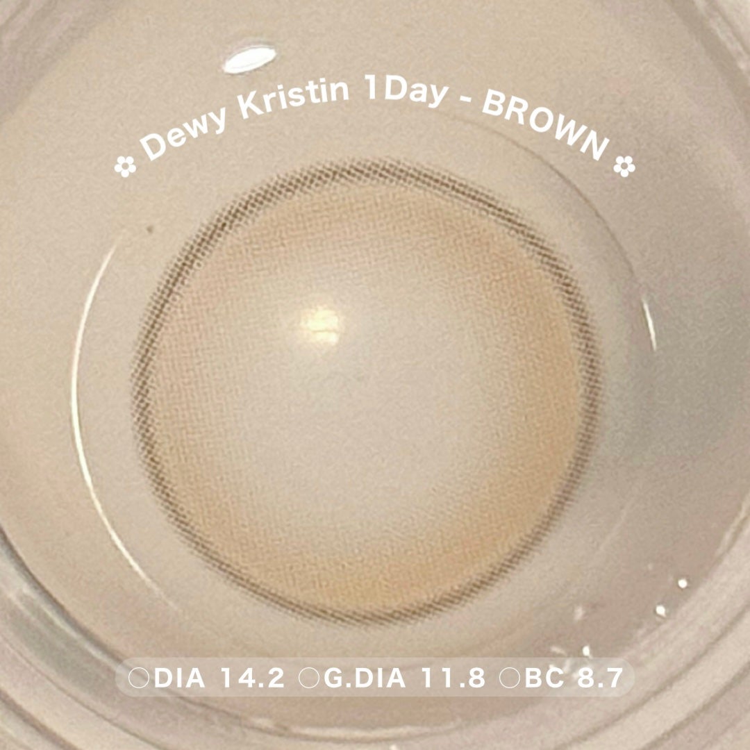 Dewy Kristin/Hapa kristin/カラーコンタクトレンズを使ったクチコミ(3枚目)