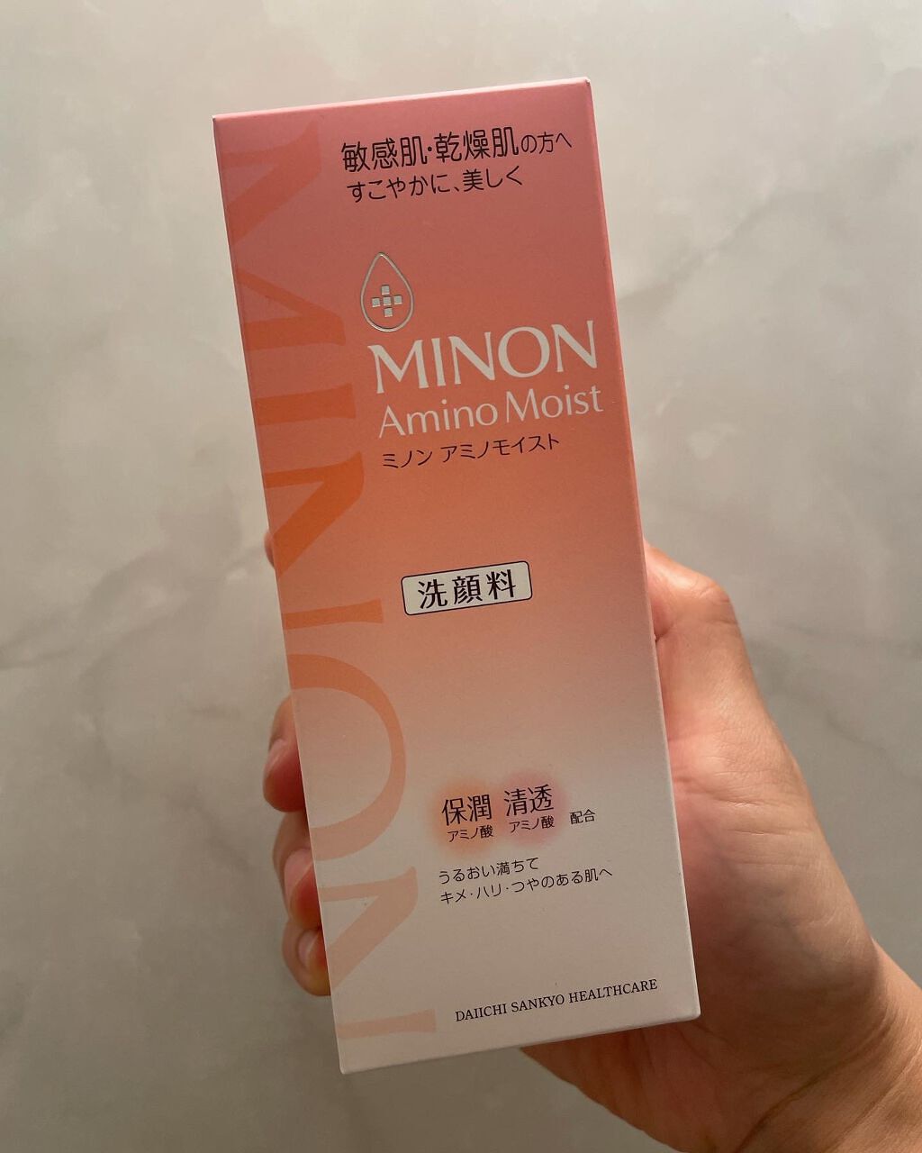 アミノモイスト モイストクリーミィ ウォッシュ/ミノン/洗顔フォームを使ったクチコミ(1枚目)