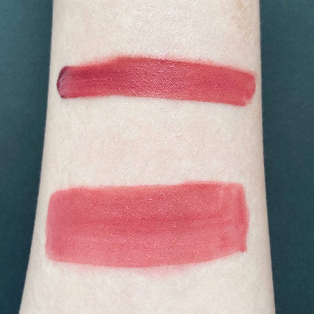 リップアンドチーク ヌードマットティント/CathyDoll/リップティントを使ったクチコミ(4枚目)