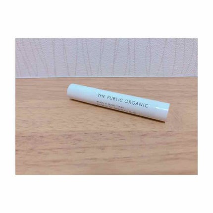 オーガニック認証 精油カラーリップスティック/THE PUBLIC ORGANIC/口紅を使ったクチコミ(1枚目)