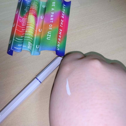 EYE OPENING LINER/UZU BY FLOWFUSHI/リキッドアイライナーを使ったクチコミ(3枚目)