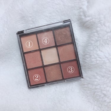 UR GLAM　BLOOMING EYE COLOR PALETTE/U R GLAM/アイシャドウパレットを使ったクチコミ（3枚目）