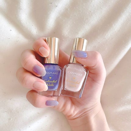 カラフルネイルズ/キャンメイク/マニキュアを使ったクチコミ(2枚目)