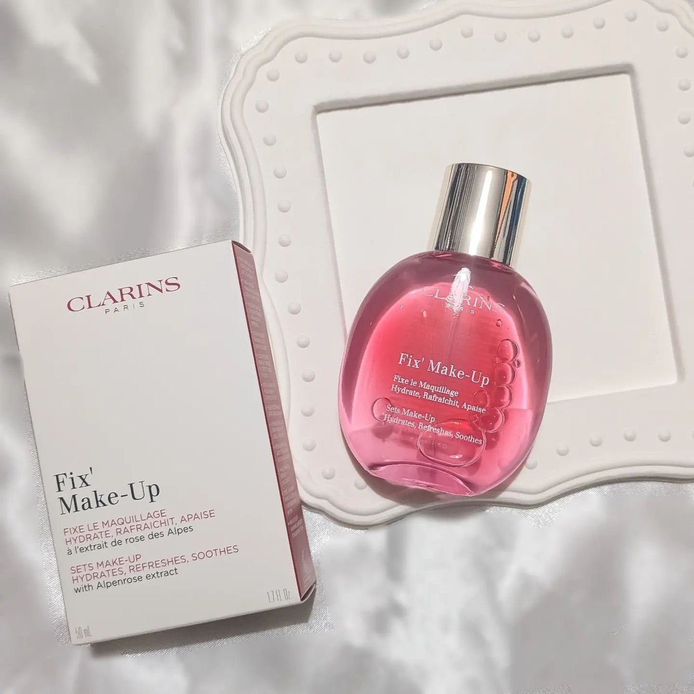 フィックス メイクアップ N/CLARINS/ミスト状化粧水を使ったクチコミ(1枚目)