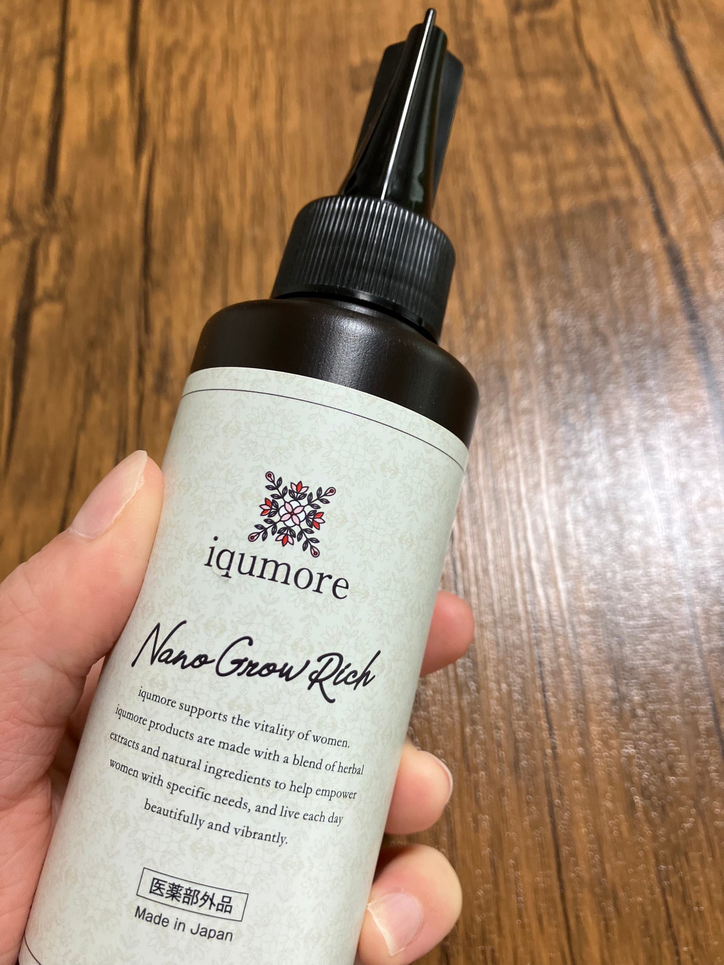ナノグロウリッチ/iqumore/頭皮ローションを使ったクチコミ(1枚目)