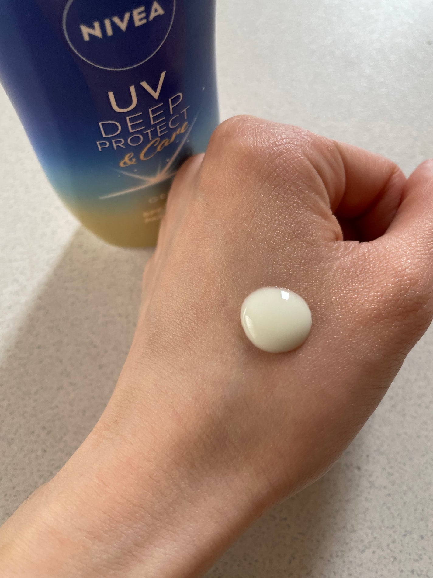 ニベアUV ディープ プロテクト&ケア ジェル/ニベア/日焼け止めジェルを使ったクチコミ(3枚目)