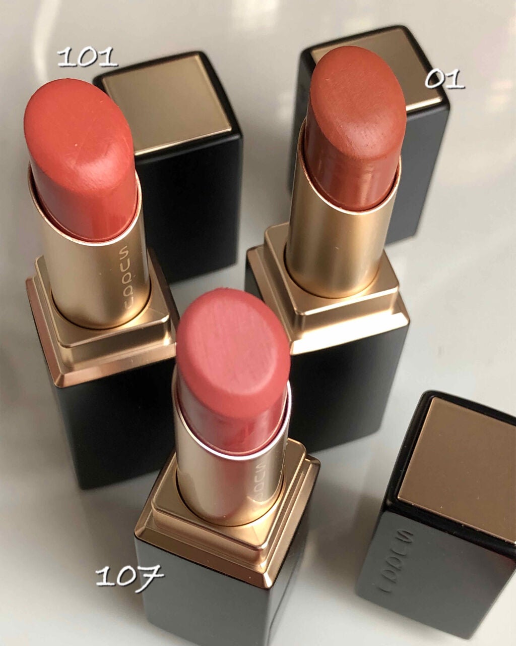 バイブラント リッチ リップスティック/SUQQU/口紅を使ったクチコミ(3枚目)