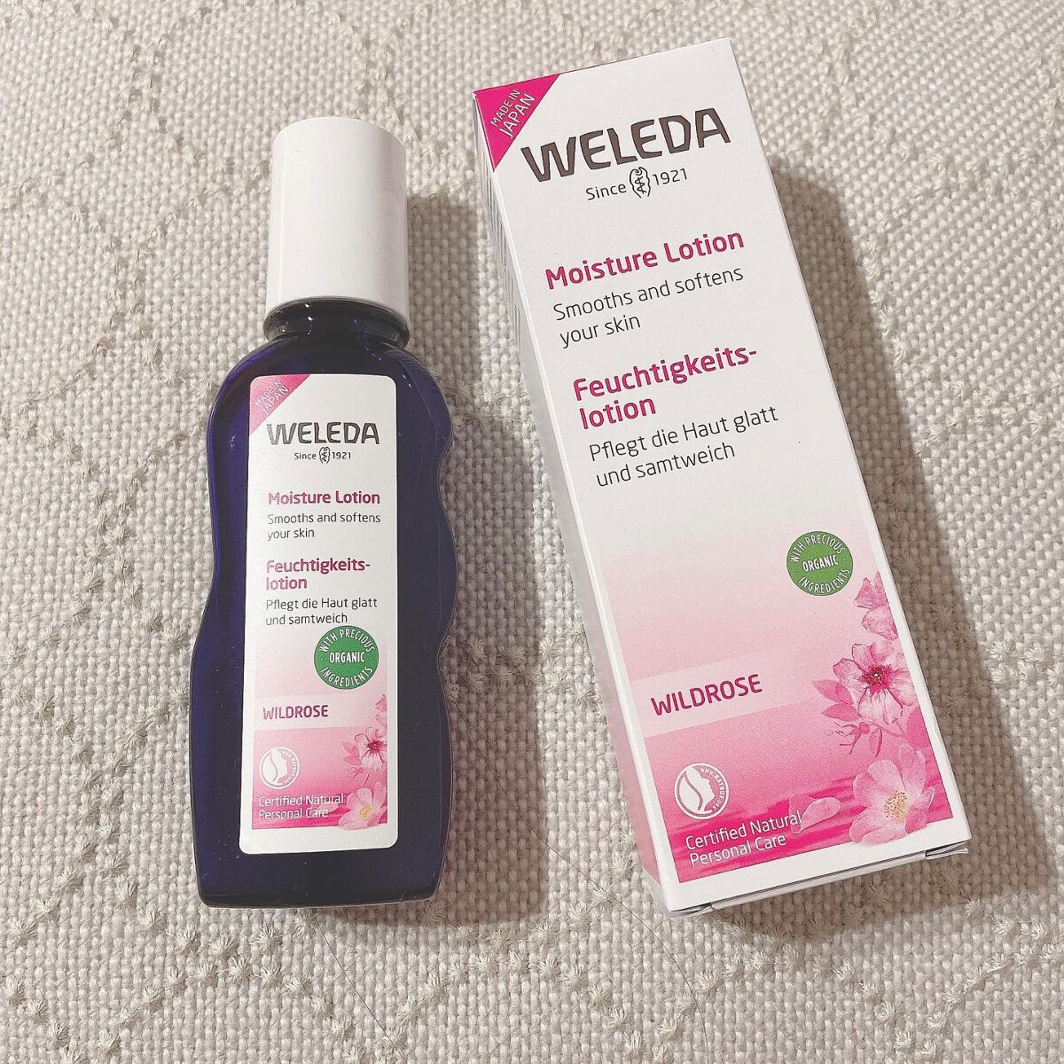 ワイルドローズ モイスチャーローション/WELEDA/化粧水を使ったクチコミ（2枚目）