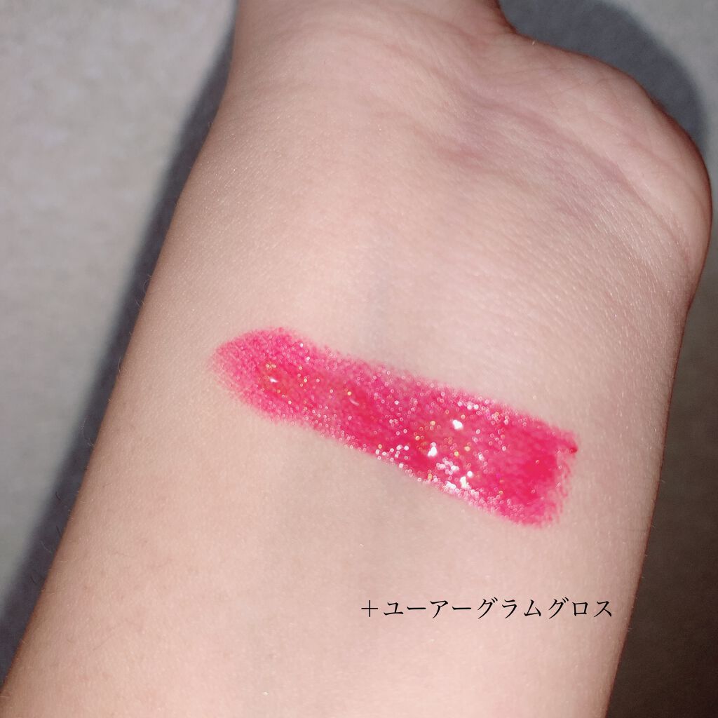 UR GLAM LIP OIL/U R GLAM/リップグロスを使ったクチコミ(4枚目)