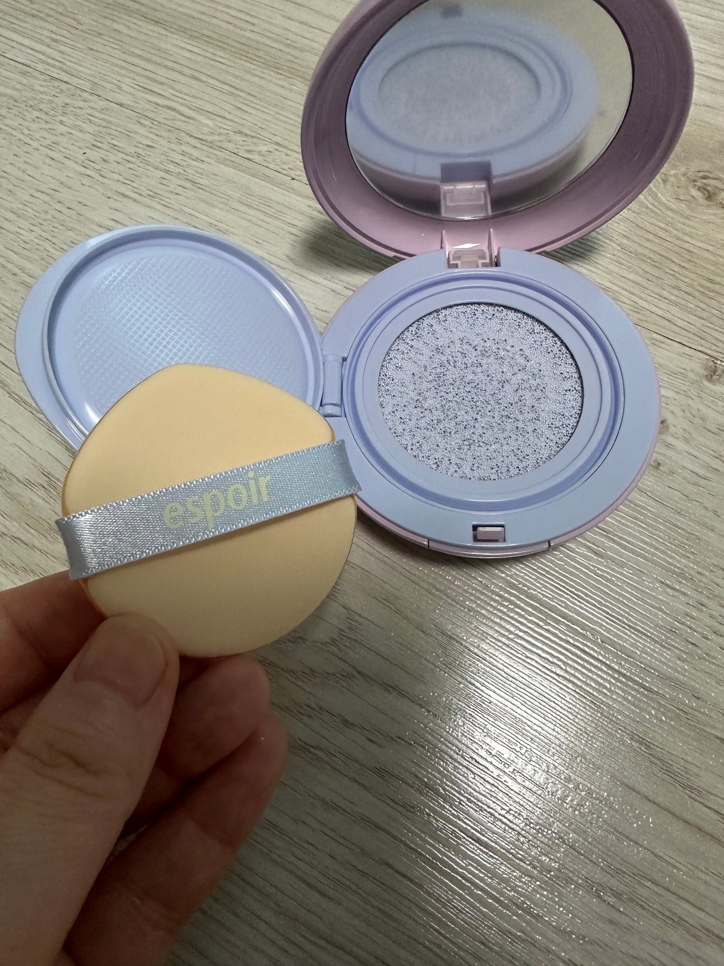 デューライクジェロー トーンアップクッション/espoir/化粧下地を使ったクチコミ(2枚目)