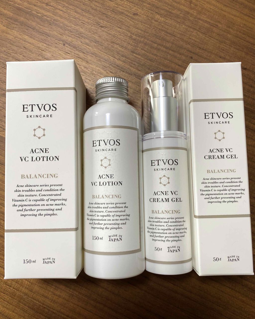 セラミドスキンケア 薬用アクネVCクリームジェル/エトヴォス/フェイスクリームを使ったクチコミ（2枚目）