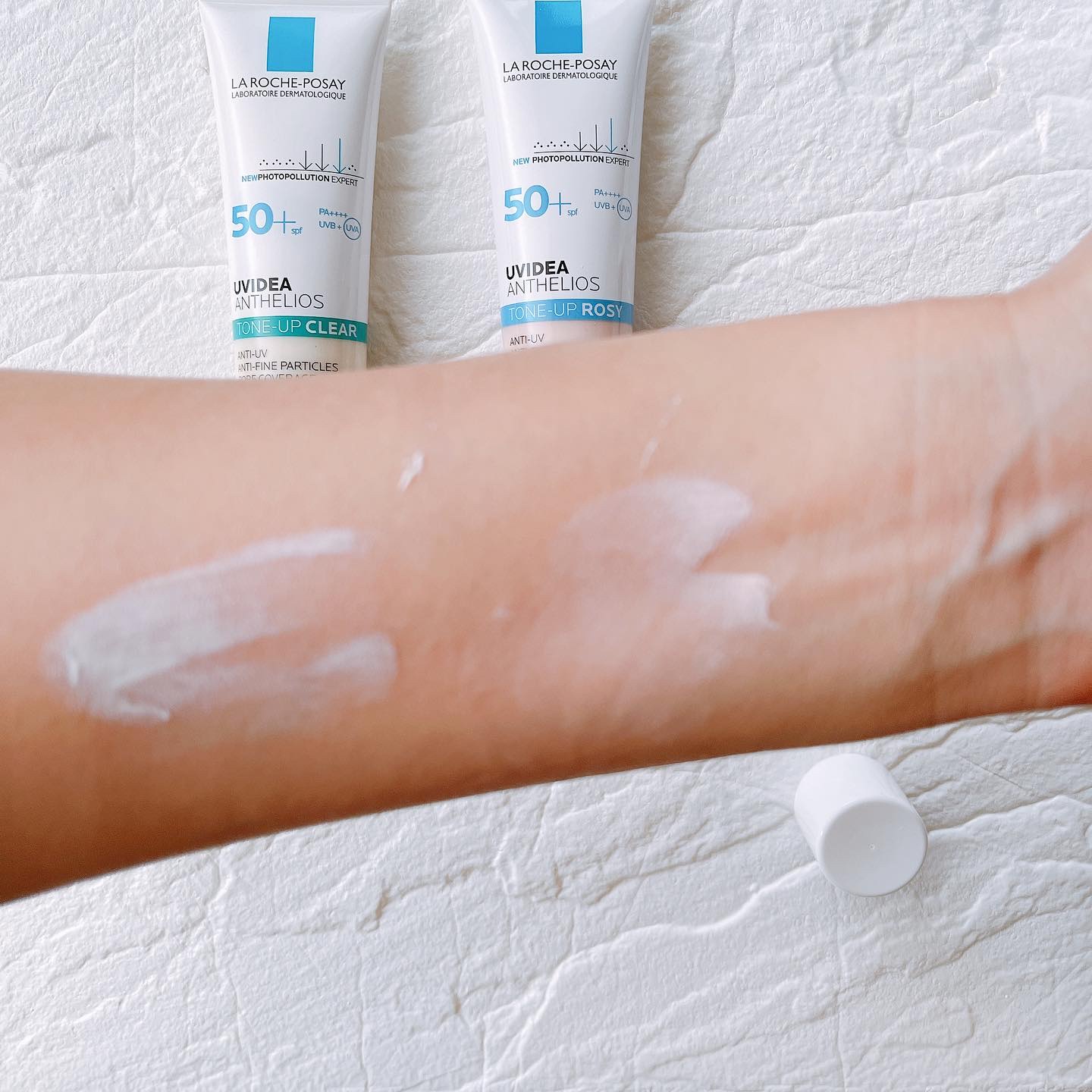 UVイデア XL プロテクショントーンアップ/ラ ロッシュ ポゼ/日焼け止めクリームを使ったクチコミ（3枚目）