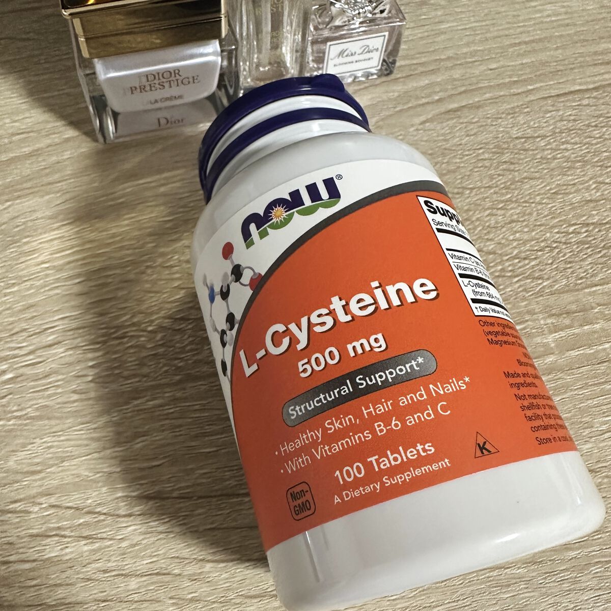 L-システイン/Now Foods/美容サプリメントを使ったクチコミ（1枚目）