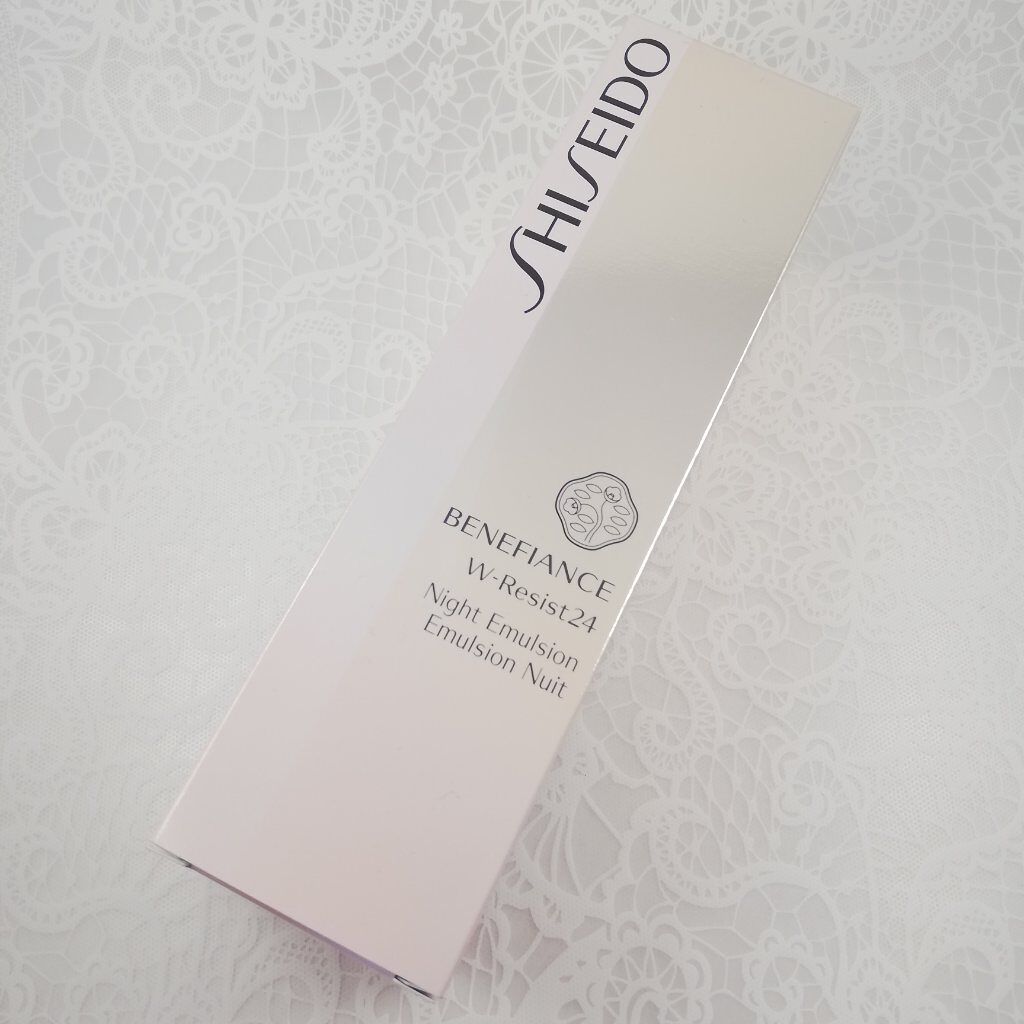 W レジスト24 ナイトエマルジョン/資生堂 ベネフィアンス/乳液を使ったクチコミ(2枚目)