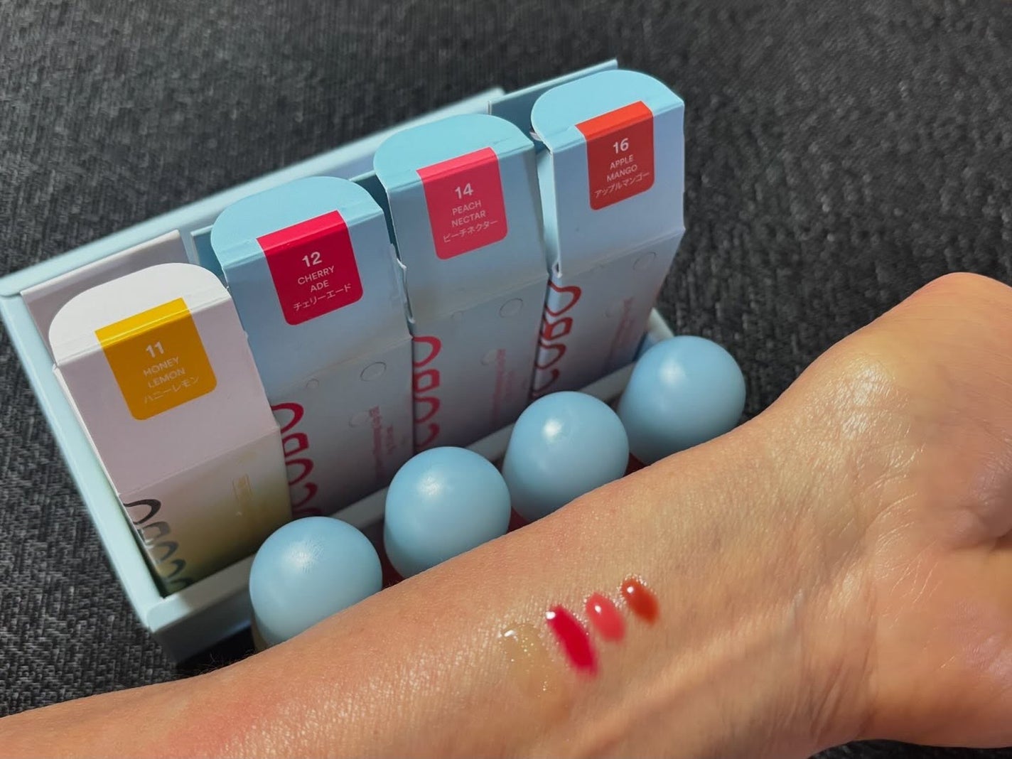 ジューシーベリープランピングリップオイル/TOCOBO/リップグロスを使ったクチコミ(2枚目)