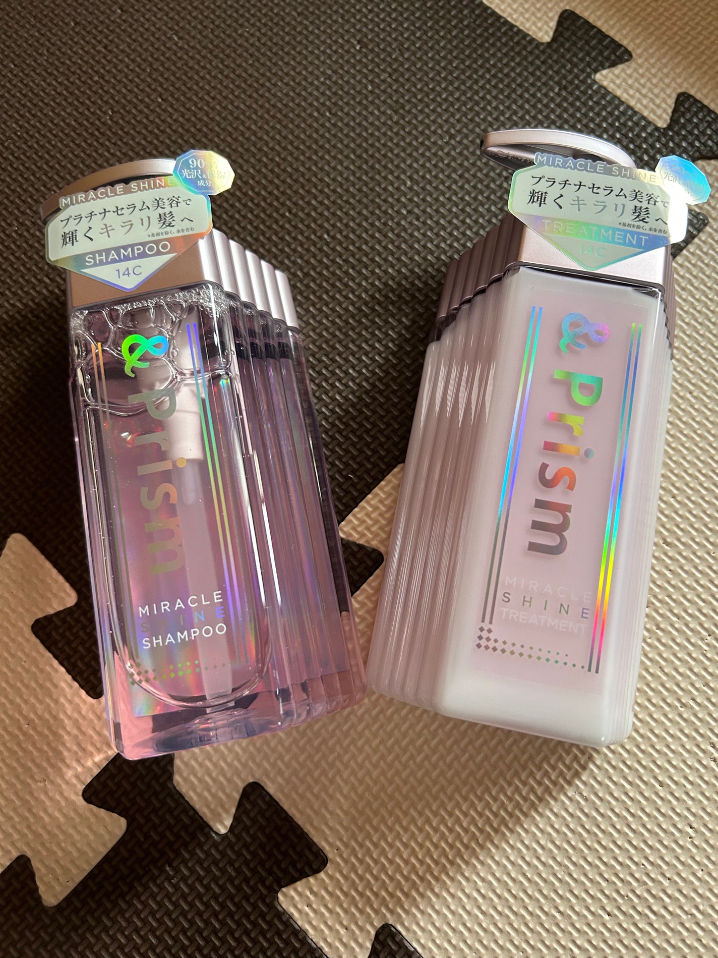 ミラクル シャイン シャンプー/ヘアトリートメント/&Prism/市販シャンプーを使ったクチコミ(1枚目)