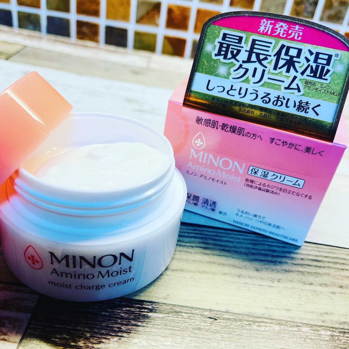 ミノン アミノモイスト モイストチャージ クリーム/ミノン/フェイスクリームを使ったクチコミ(1枚目)