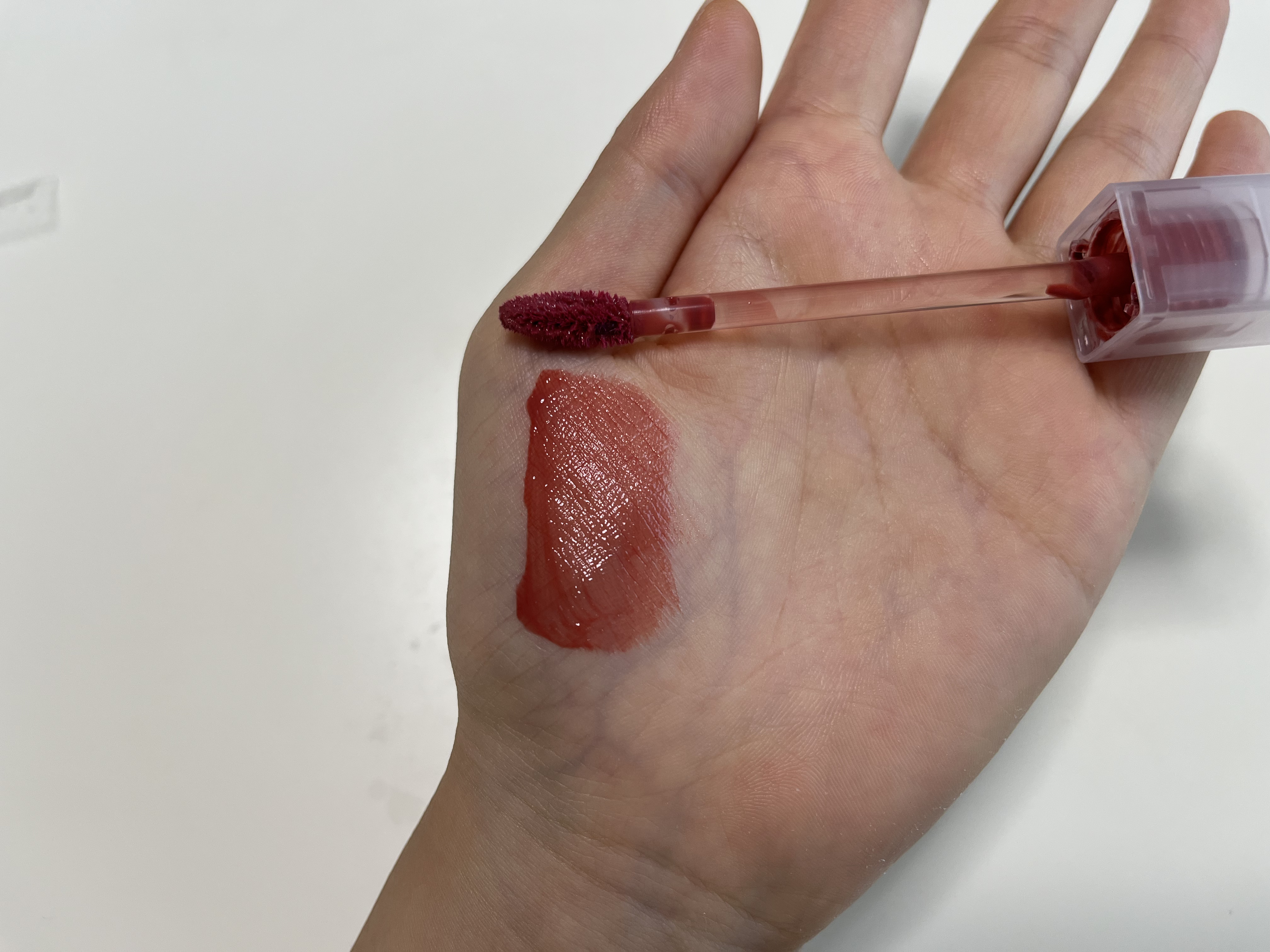 プティント/muice/リップティントを使ったクチコミ（3枚目）