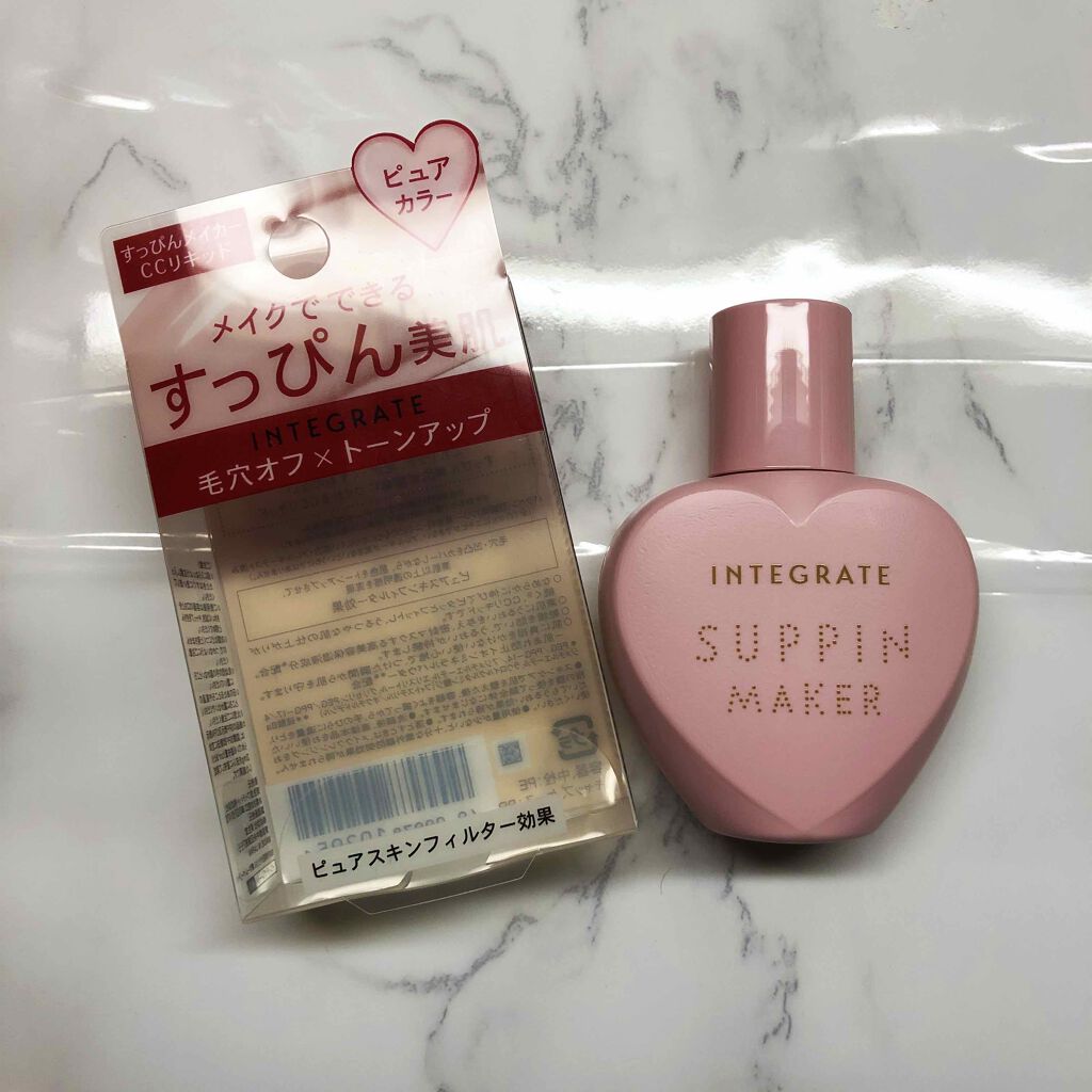 すっぴんメイカー CCリキッド/インテグレート/CCクリームを使ったクチコミ(1枚目)