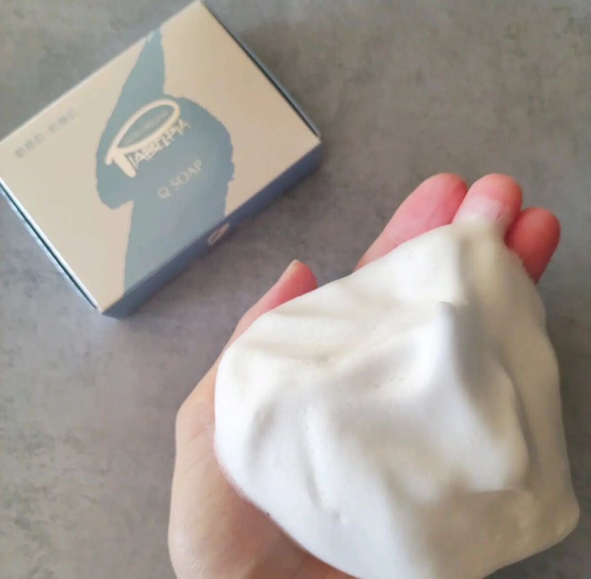 Qソープ/ピアベルピア/ボディ石鹸を使ったクチコミ(2枚目)