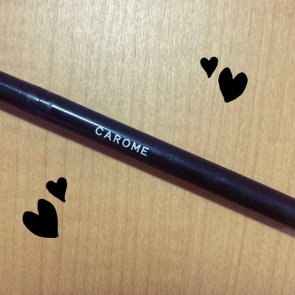 ウォータープルーフ リキッドアイライナー/CAROME./リキッドアイライナーを使ったクチコミ(1枚目)