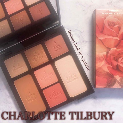 リミテッドエディションインスタントルック IN ア パレット/Charlotte Tilbury/パウダーチークを使ったクチコミ(1枚目)