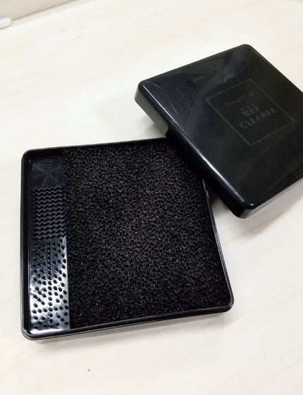 メイクブラシドライクリーナー/DAISO/メイクアップキットを使ったクチコミ(1枚目)