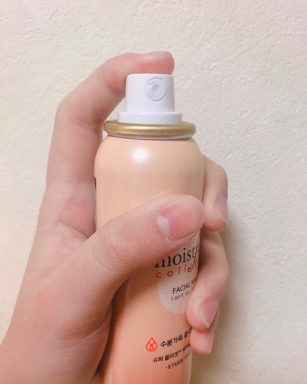 モイストフル CL フェイシャルミスト/ETUDE/ミスト状化粧水を使ったクチコミ(3枚目)