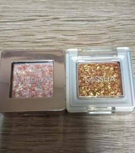 グリッタープリズム シャドウ/MISSHA/グリッターを使ったクチコミ(1枚目)