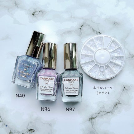 カラフルネイルズ/キャンメイク/マニキュアを使ったクチコミ(5枚目)