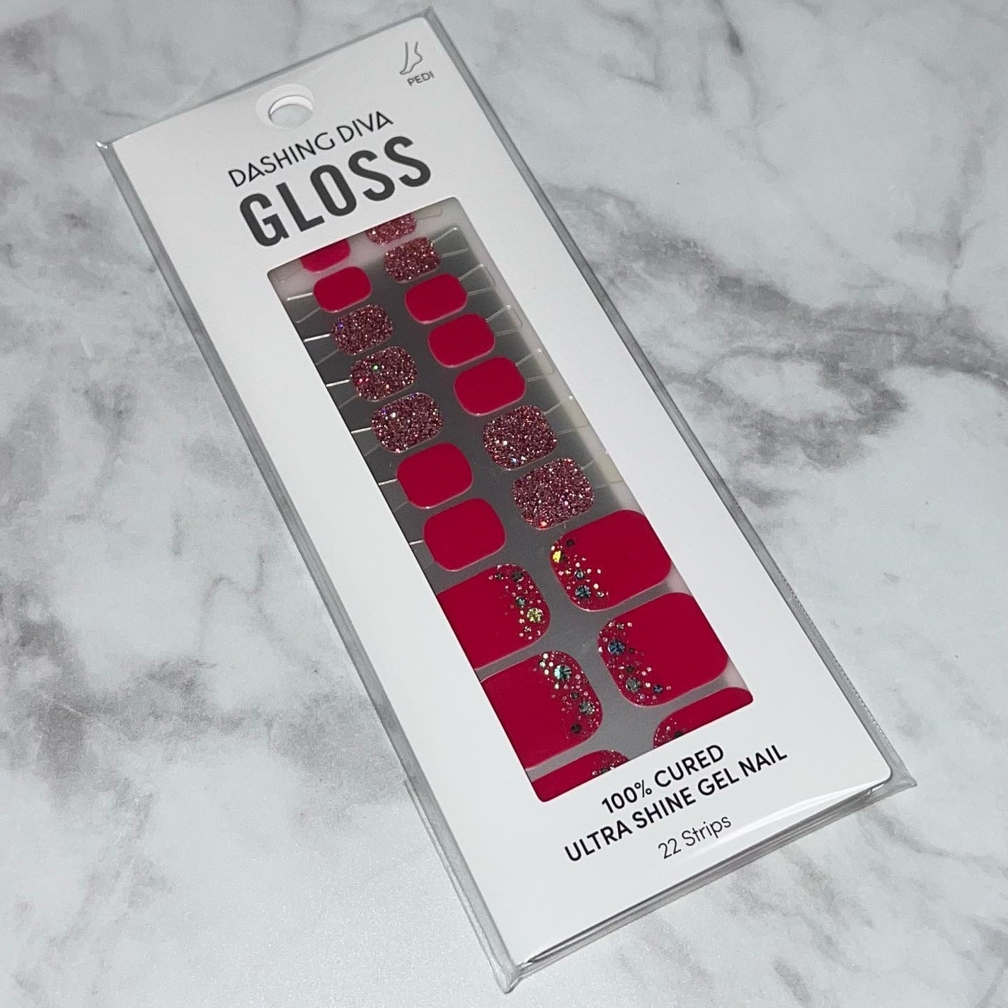 ダッシングディバグロスジェルネイルストリップ/DASHINGDIVA MAGICPRESS/ネイルシールを使ったクチコミ(2枚目)