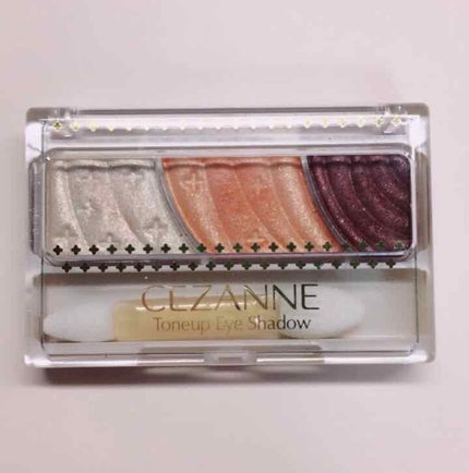 トーンアップアイシャドウ/CEZANNE/アイシャドウパレットを使ったクチコミ(1枚目)