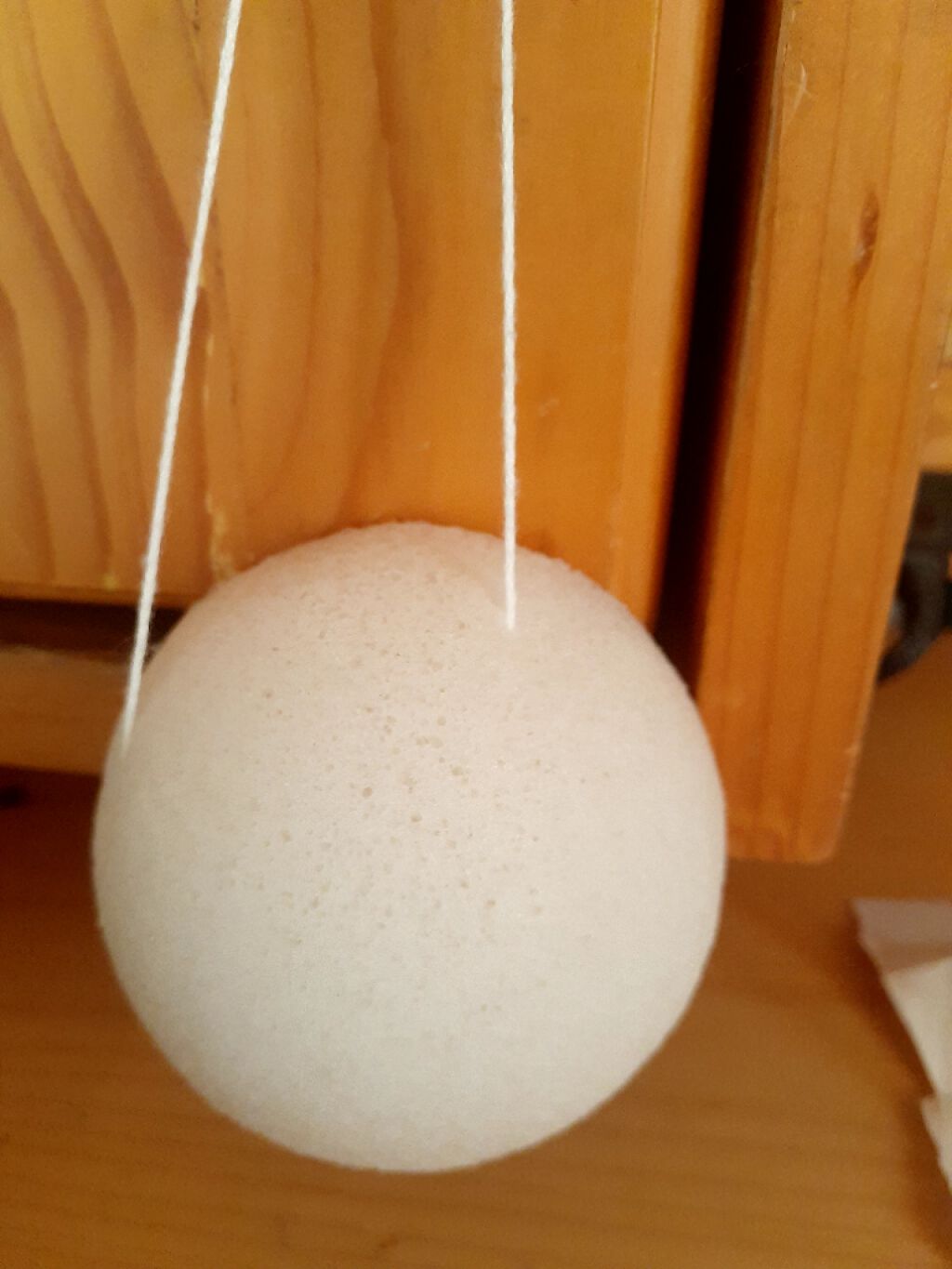 天然こんにゃくパフ/DAISO/その他スキンケアグッズを使ったクチコミ（3枚目）