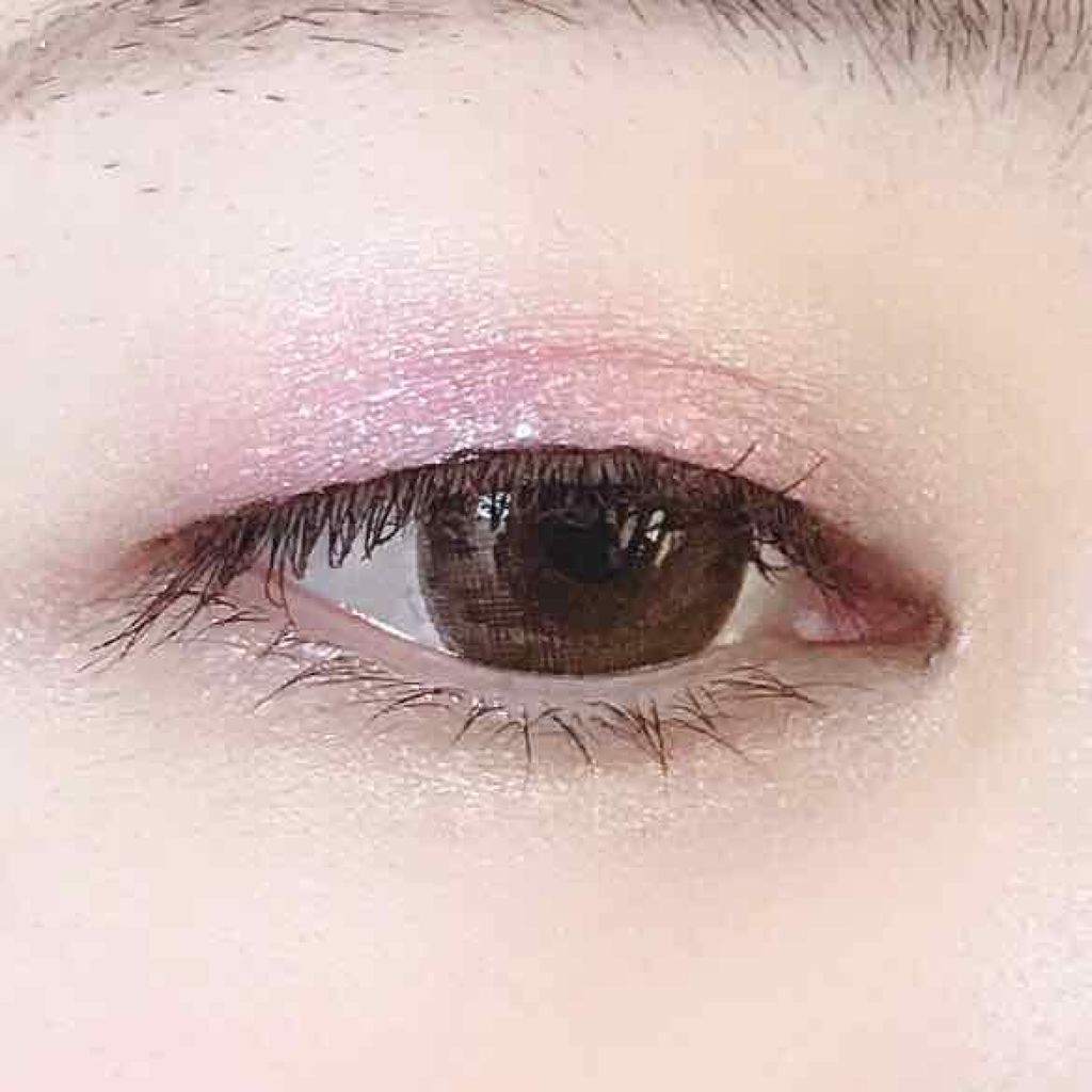 シャイニーシャドウ N/excel/単色アイシャドウを使ったクチコミ(3枚目)