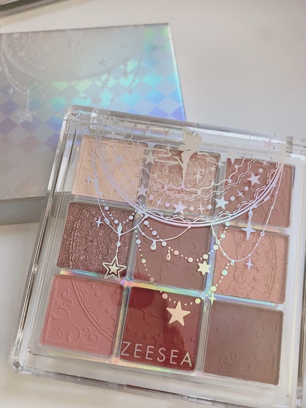 クォーツ 9色アイシャドウパレット(ドリームランドアイシャドウ)/ZEESEA/アイシャドウパレットを使ったクチコミ（1枚目）