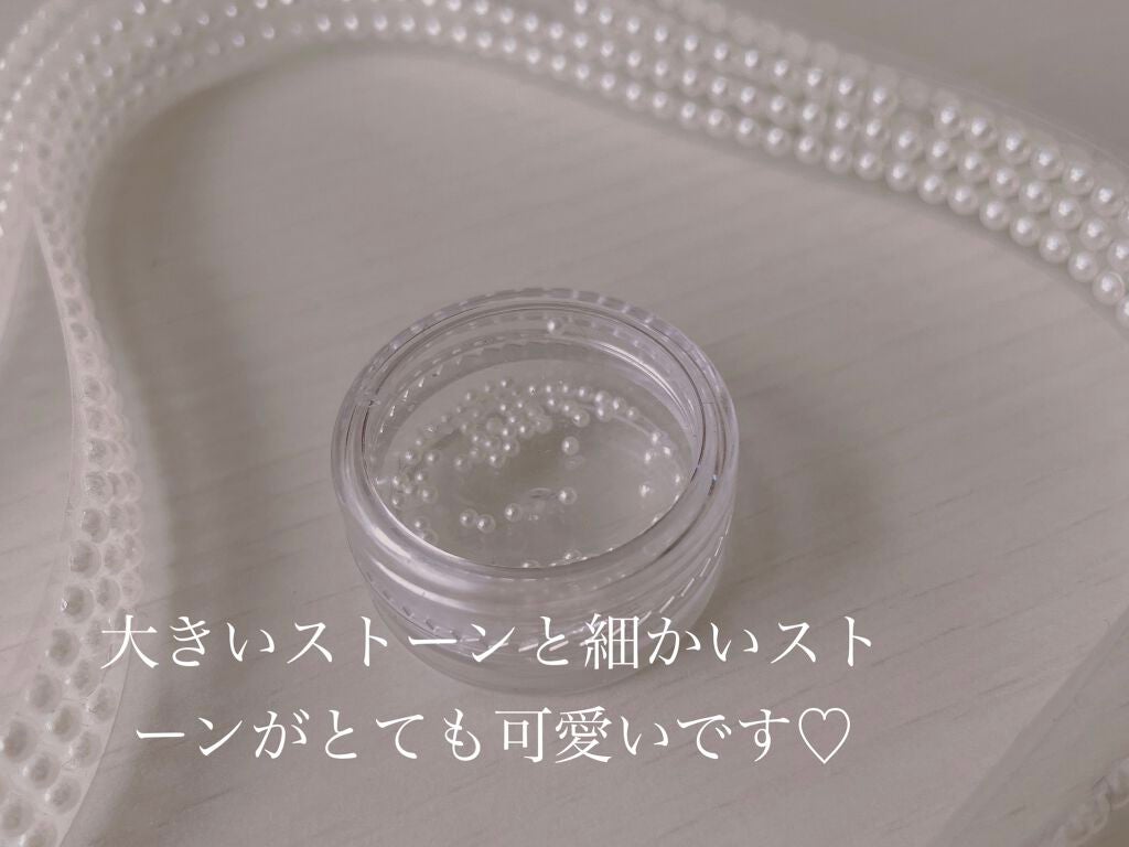 もも on LIPS 「女の子らしくて可愛いネイルを紹介します♩¨̮スクエアはじめて挑..」(4枚目)