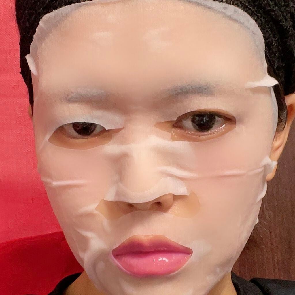 プレミアムルルルン 雪(ホワイトバニラの香り)/ルルルン/シートマスク・パックを使ったクチコミ(2枚目)