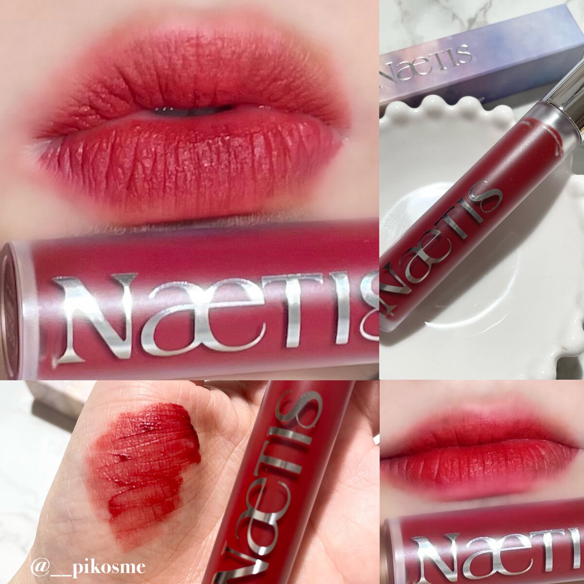 フェアリーコアステイブラーベルベットティント/NaeTIS/リップティントを使ったクチコミ（1枚目）