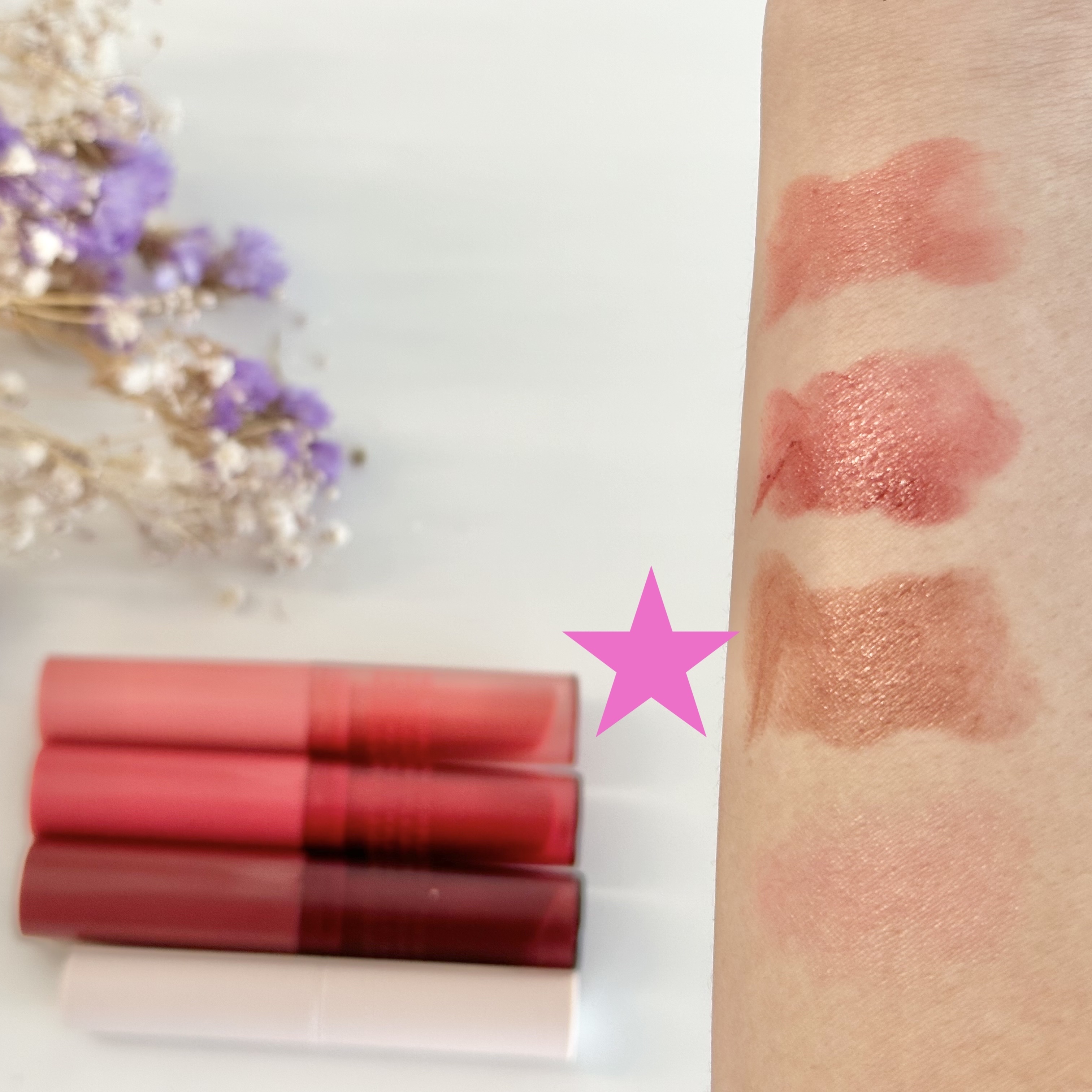 ティントマイスターリップ/iDIMPLE/リップティントを使ったクチコミ（3枚目）