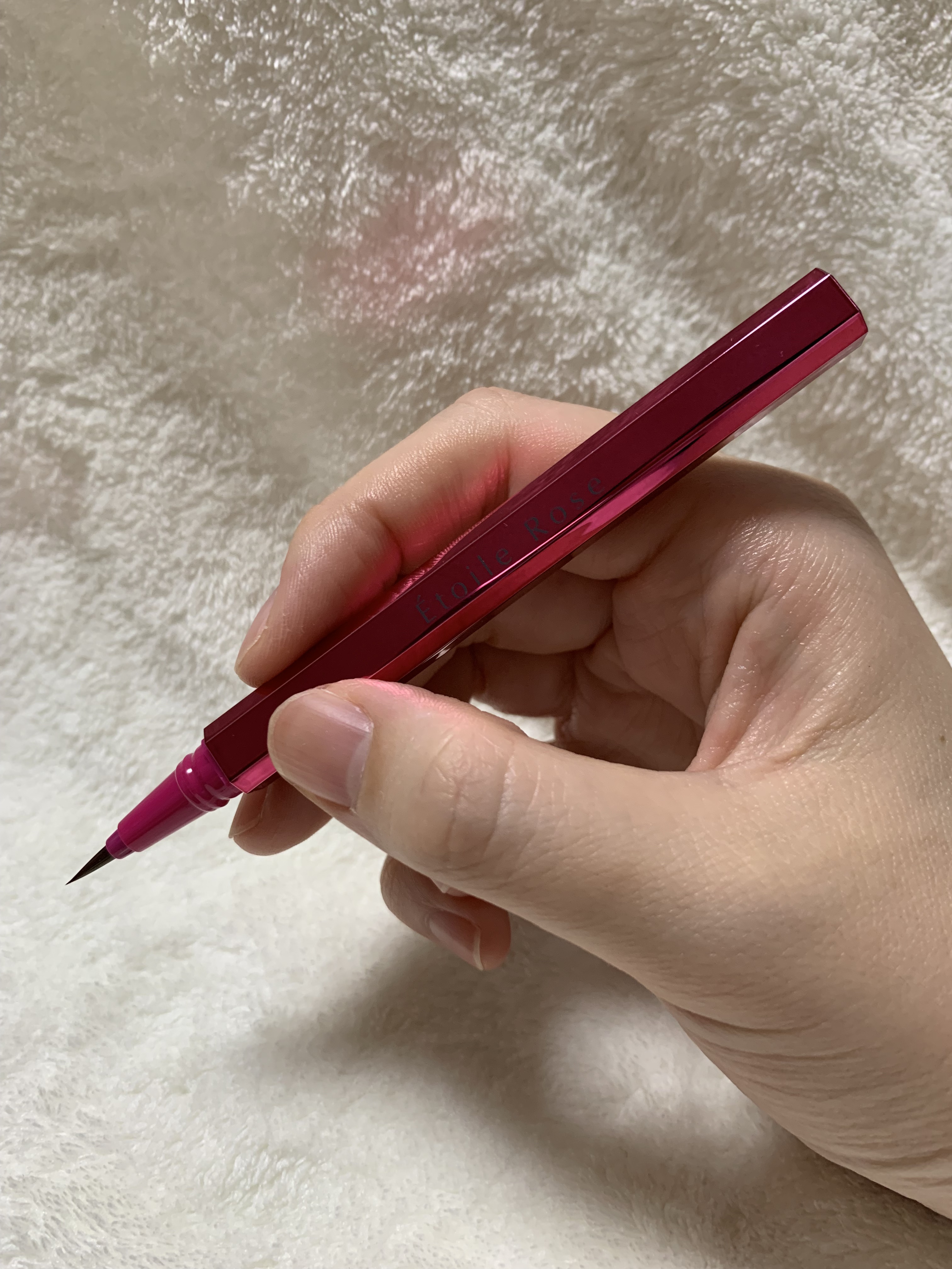 アイライナー 03 ルビーワイン/Étoile Rose/リキッドアイライナーを使ったクチコミ（2枚目）