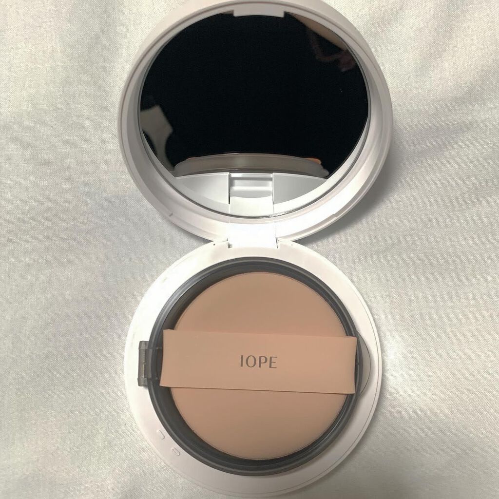 エアクッション ナチュラル/IOPE/クッションファンデーションを使ったクチコミ（2枚目）