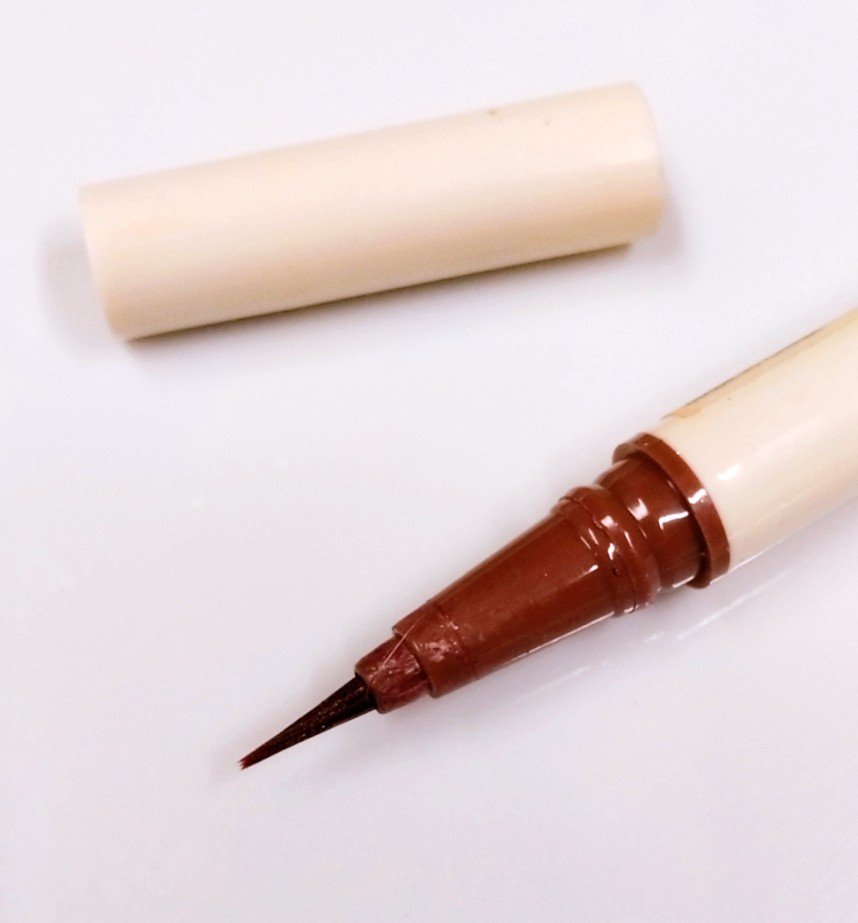 パールリキッドアイライナー S03パールワインレッド/aZTK/リキッドアイライナーを使ったクチコミ（2枚目）