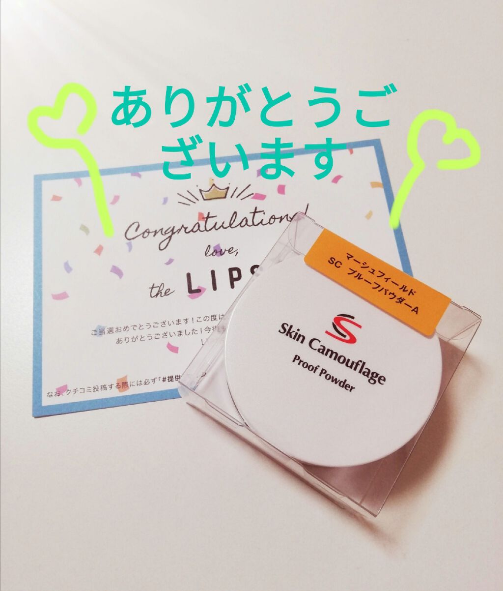 SC プルーフパウダーA/マーシュ・フィールド/ルースパウダーを使ったクチコミ（1枚目）