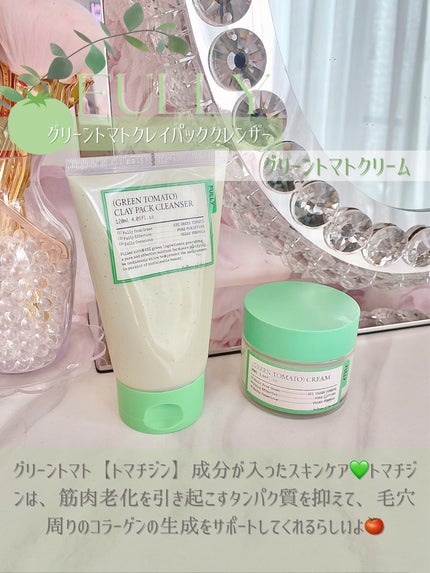 グリーントマトクレイマスククレンザー/FULLY/洗い流すパック・マスクを使ったクチコミ(2枚目)