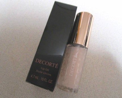DECORTÉ リップ オイルのクチコミ「コスメデコルテ リップオイル
01 ホワイトジャスミン
税抜き2700円でした☺︎
店頭.....」(3枚目)