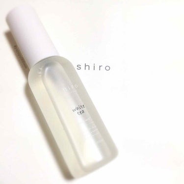 SHIRO ホワイトティー ヘアミストのクチコミ「ホワイトティーの優しい香り💓
香り付けしながらケアも出来るヘアミスト🐇💓


shiro
ヘア.....」（3枚目）