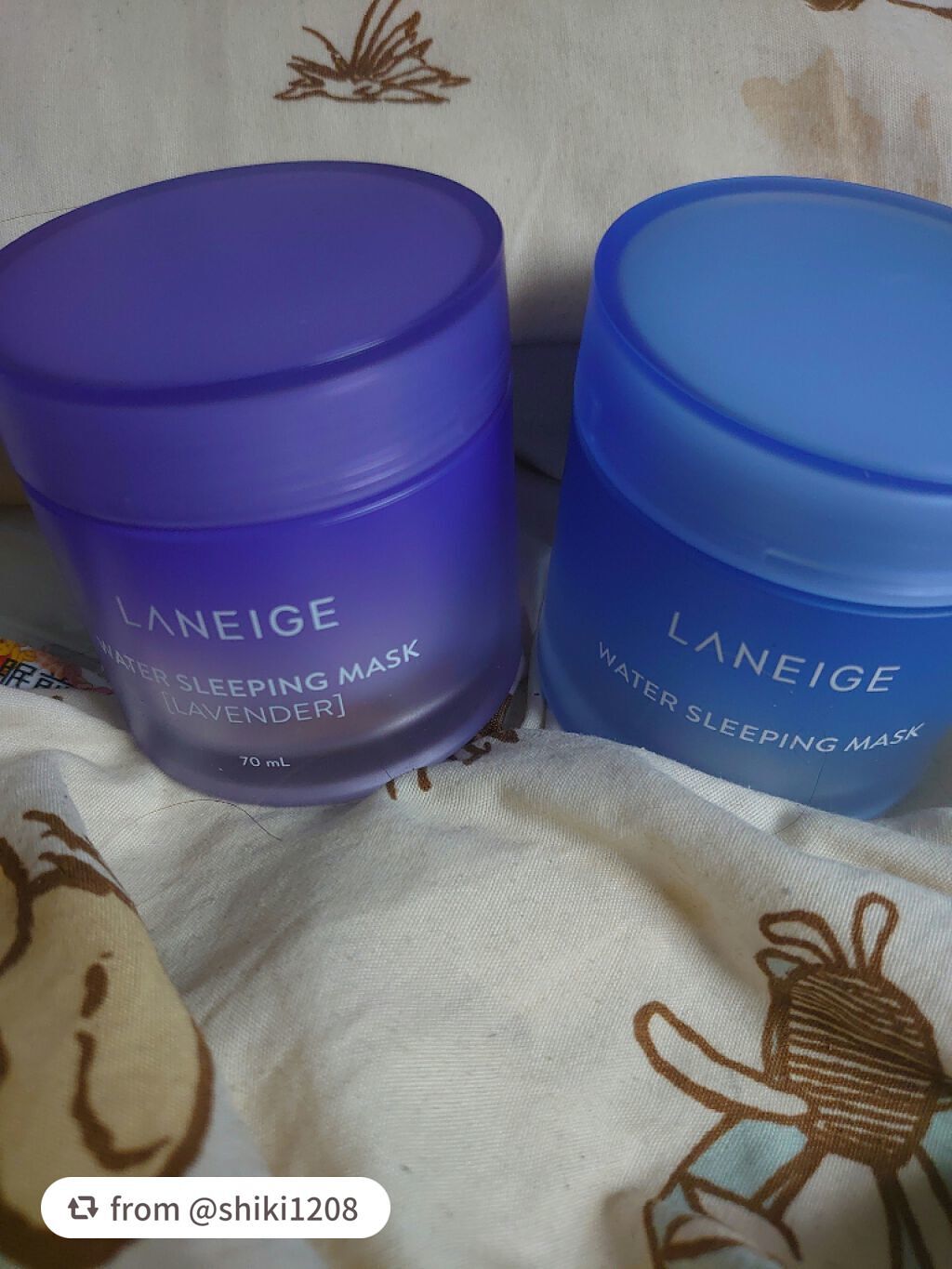 ウォータースリーピングパック/LANEIGE/フェイスクリームを使ったクチコミ(1枚目)