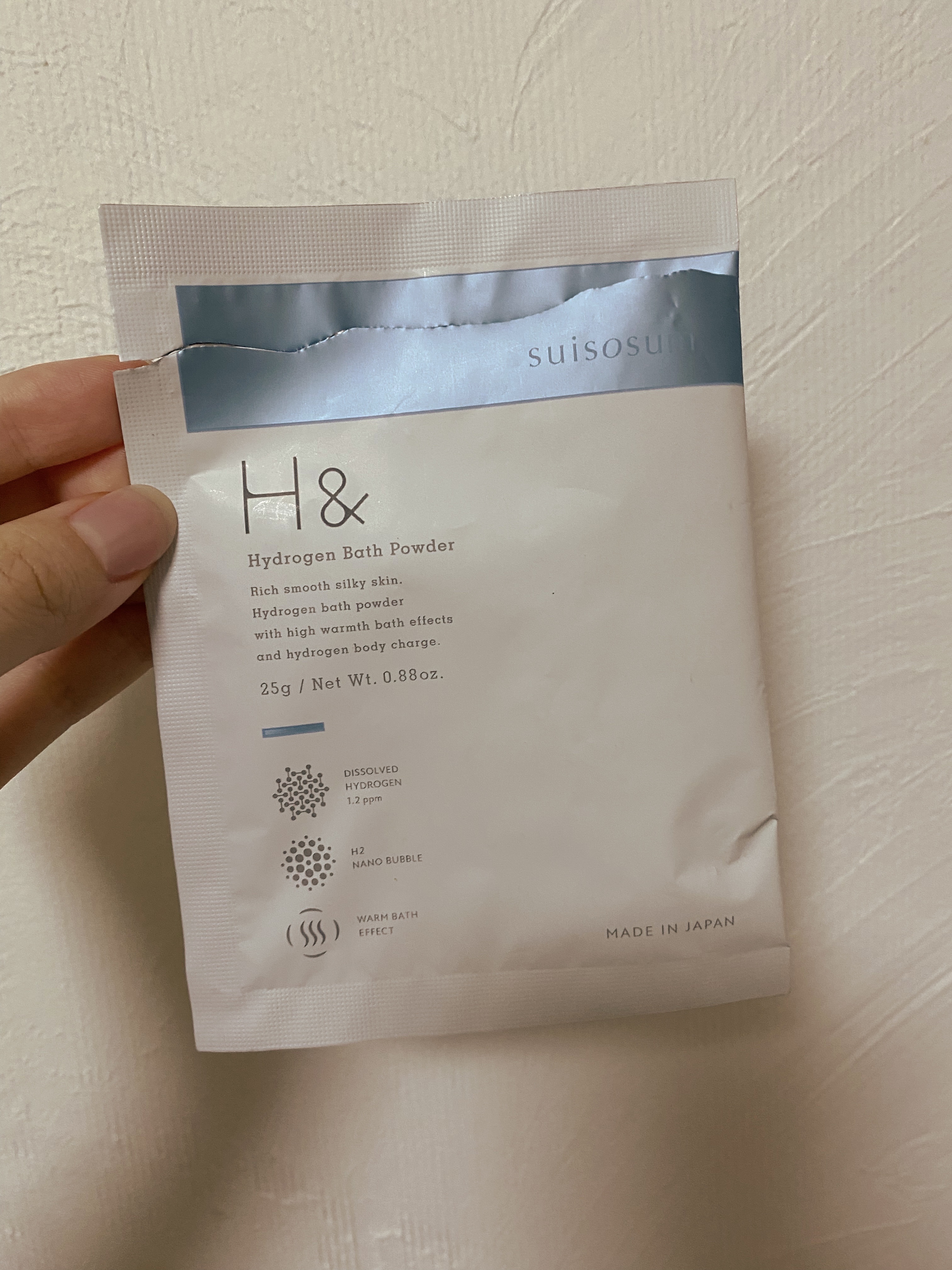 アッシュアンド 水素入浴剤/H&/無機塩系入浴剤を使ったクチコミ（1枚目）